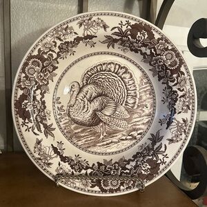 Spode Brown Turkey Bowl